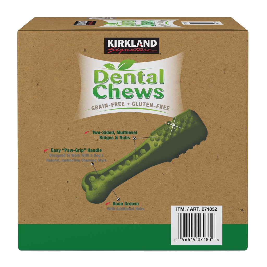 Kirkland Signature Dental Chews for Dogs, 72-count