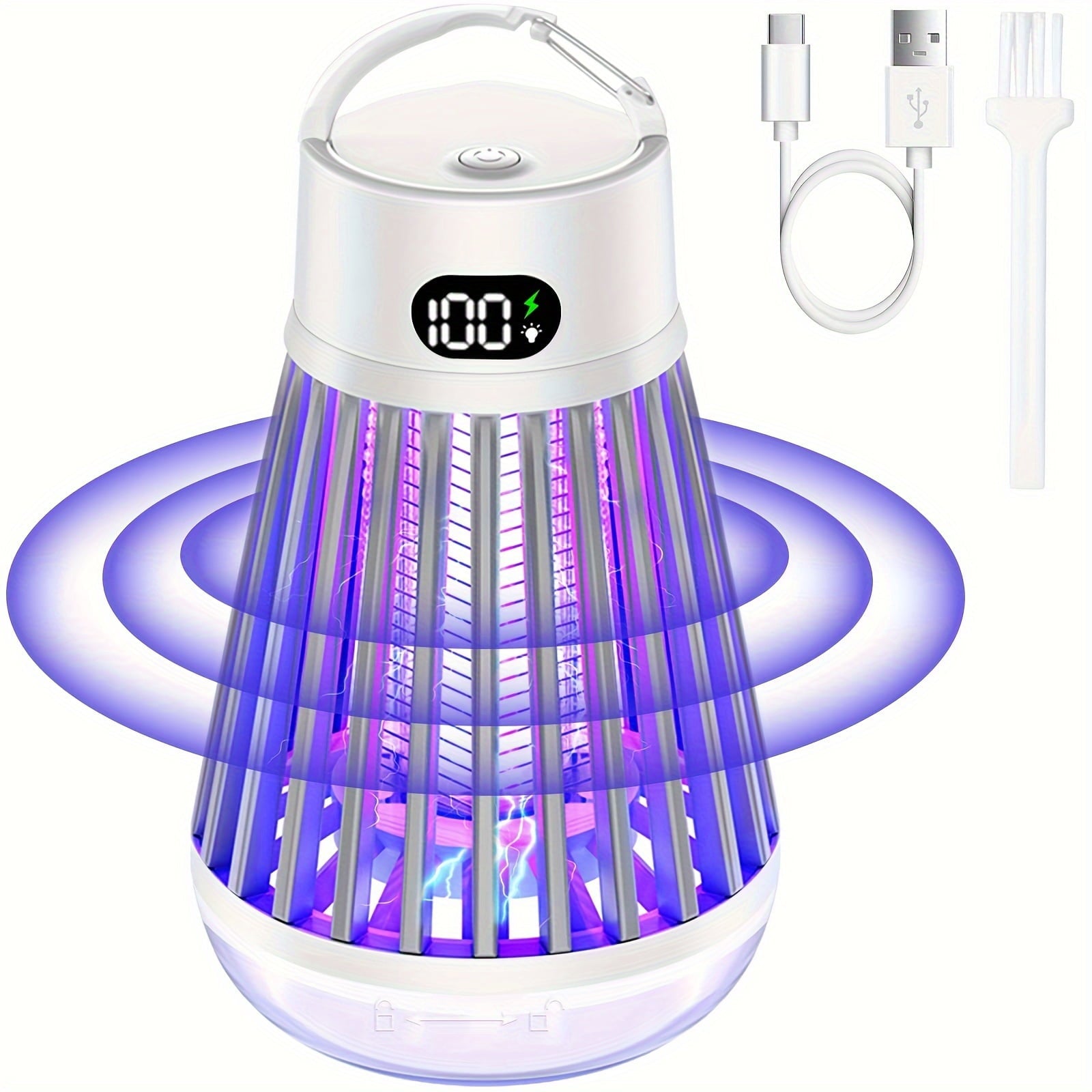 Electric Bug Zapper Portable Mosquito Killer Lamp front view