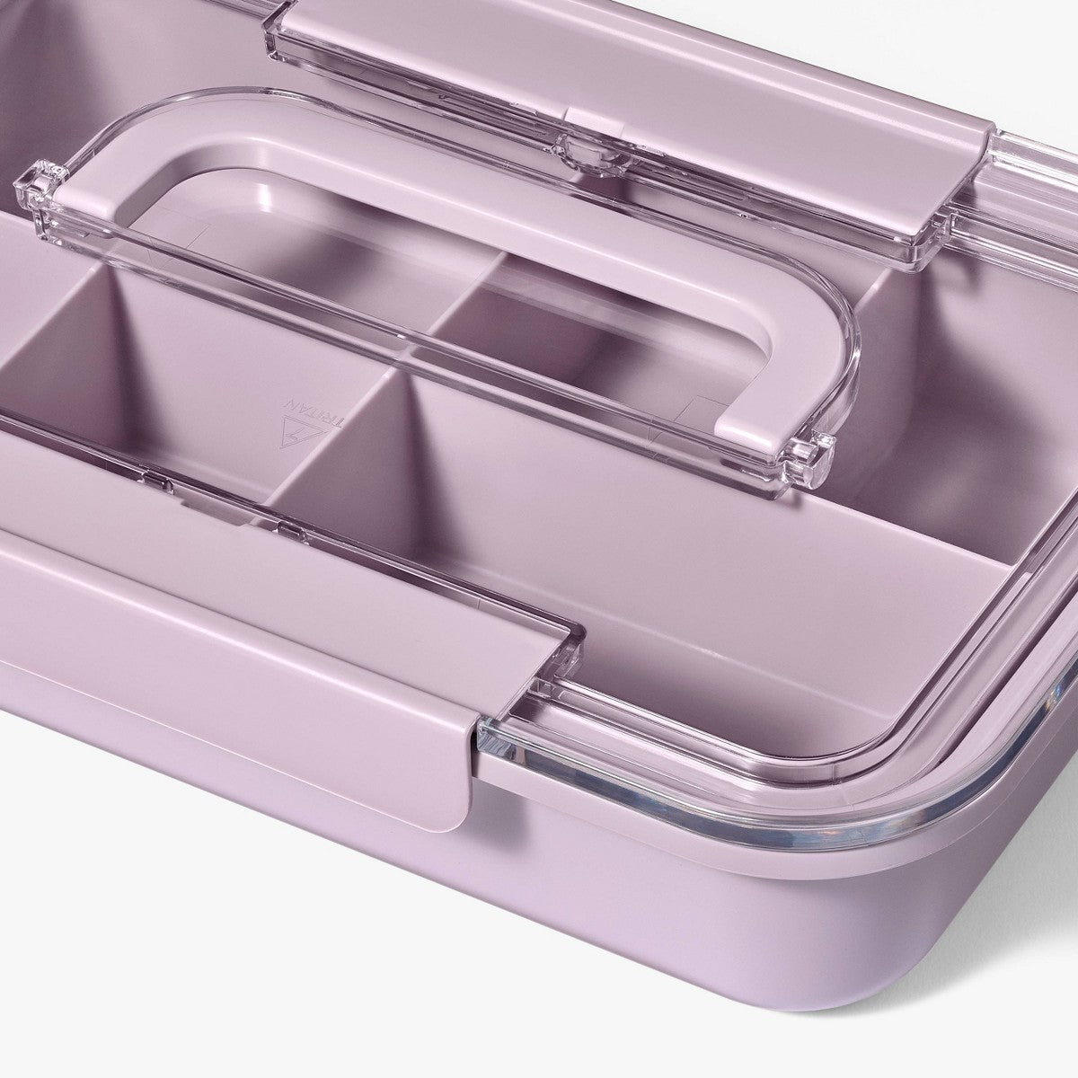 Large Plastic Snacklebox Lavender - Figmint