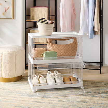 Rectangular Stackable Collapsible with Doors - Brightroom