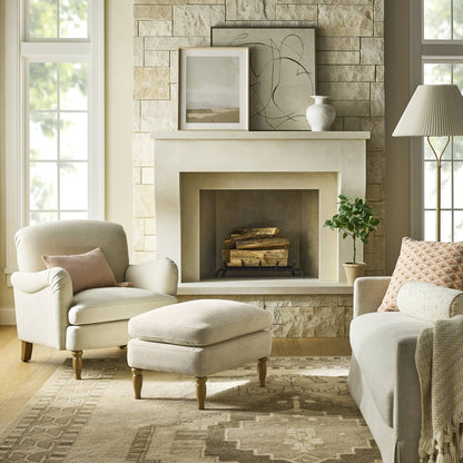 Kauri Upholstered Accent Chair Natural - Threshold designed with Studio McGee