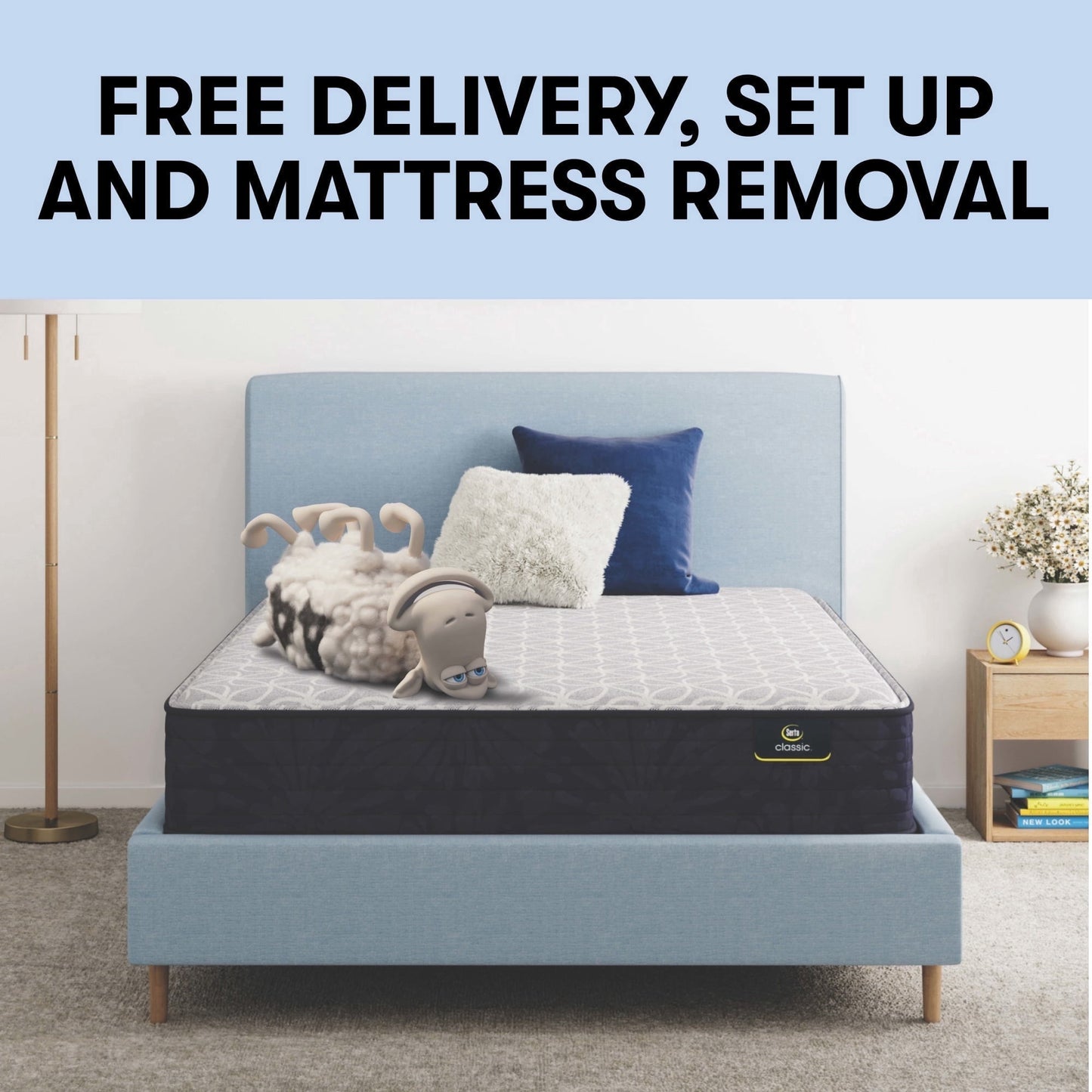 Serta LGN 12-Inch Firm Tight Top Queen Mattress
