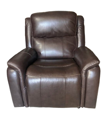 BarcaLounger Bryson Leather Power Recliner - Brown