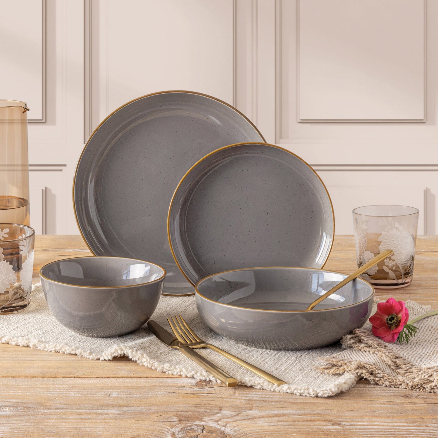 O+B Options Gray 16pc