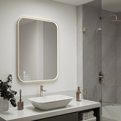Artika Royce 32" x 24" Rectangle LED Mirror with Integrated Defogger