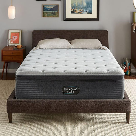 Beautyrest Silver BRS900 Plush Pillow Top Mattress - Queen