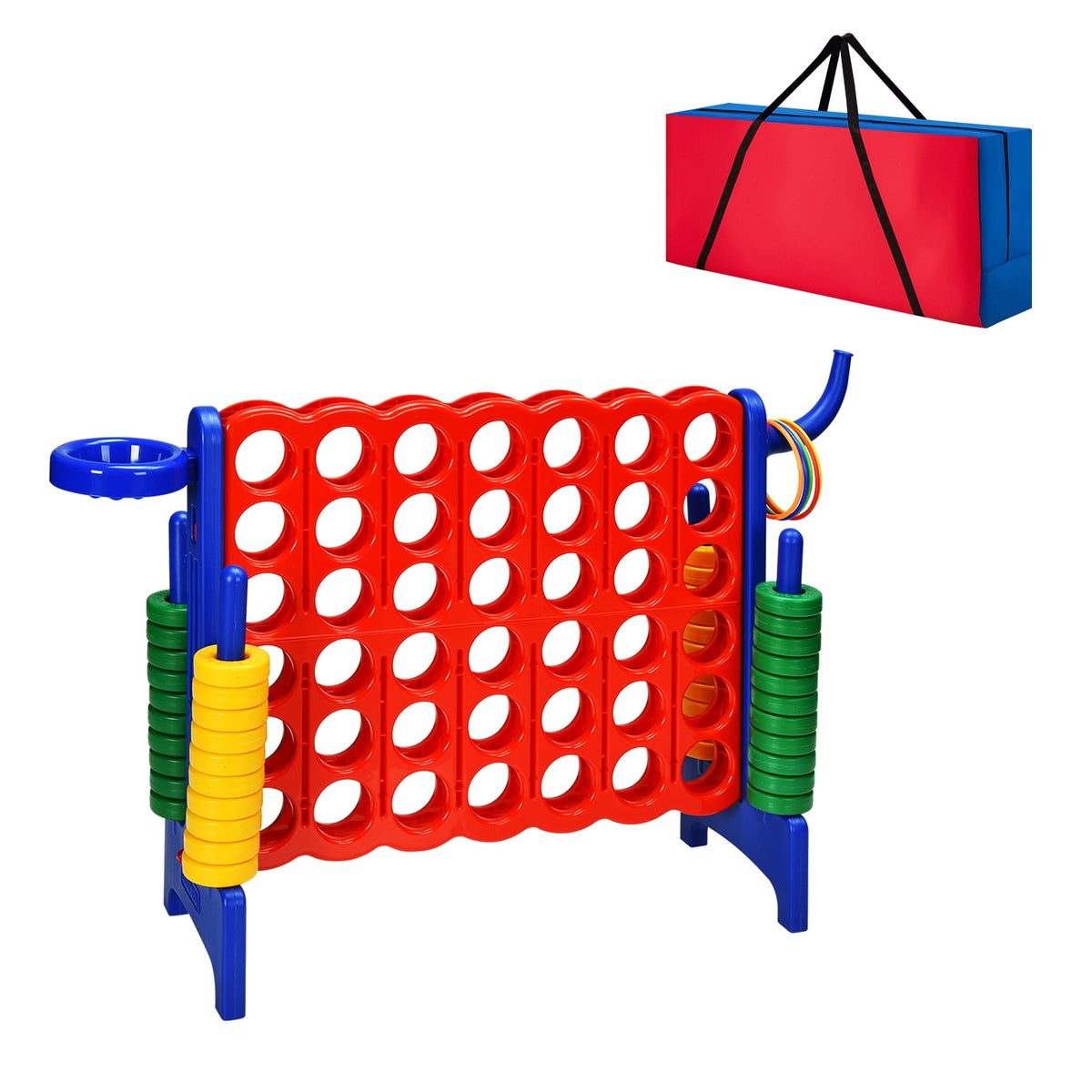 Costway Giant 4-in-a-Row Jumbo Game Storage Bag