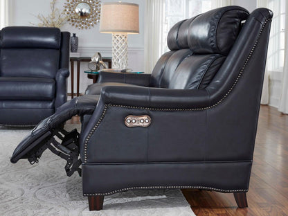 Keira Leather Power Sofa