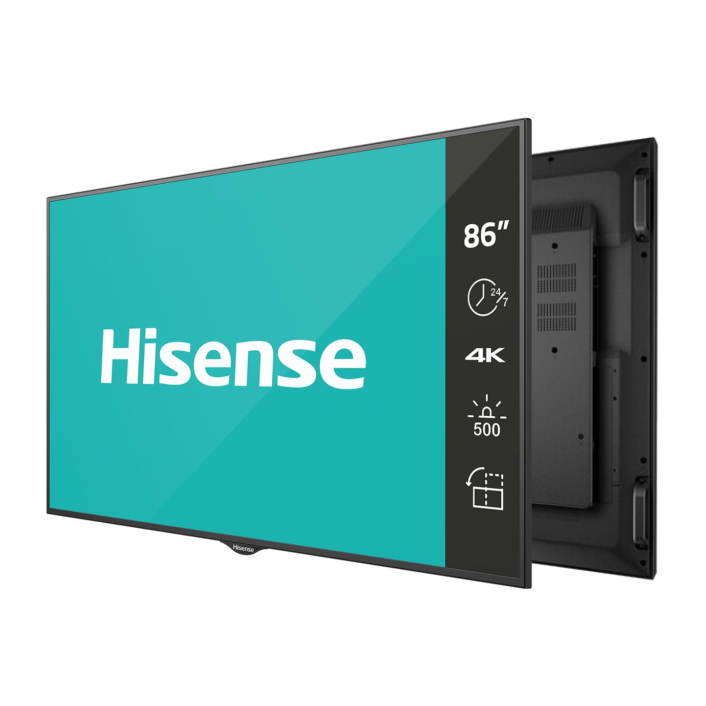 Hisense 86 tv commercial display