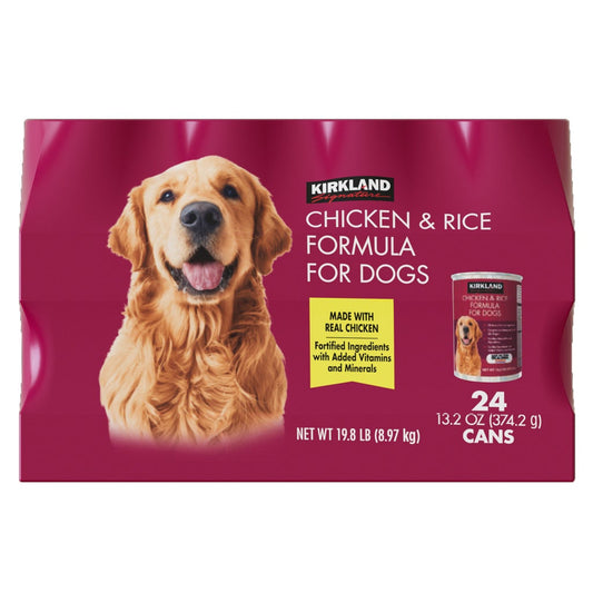 Kirkland Signature Chicken & Rice Canned Dog Food