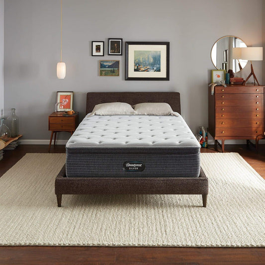 Beautyrest Silver BRS900 Plush Pillow Top Queen Mattress