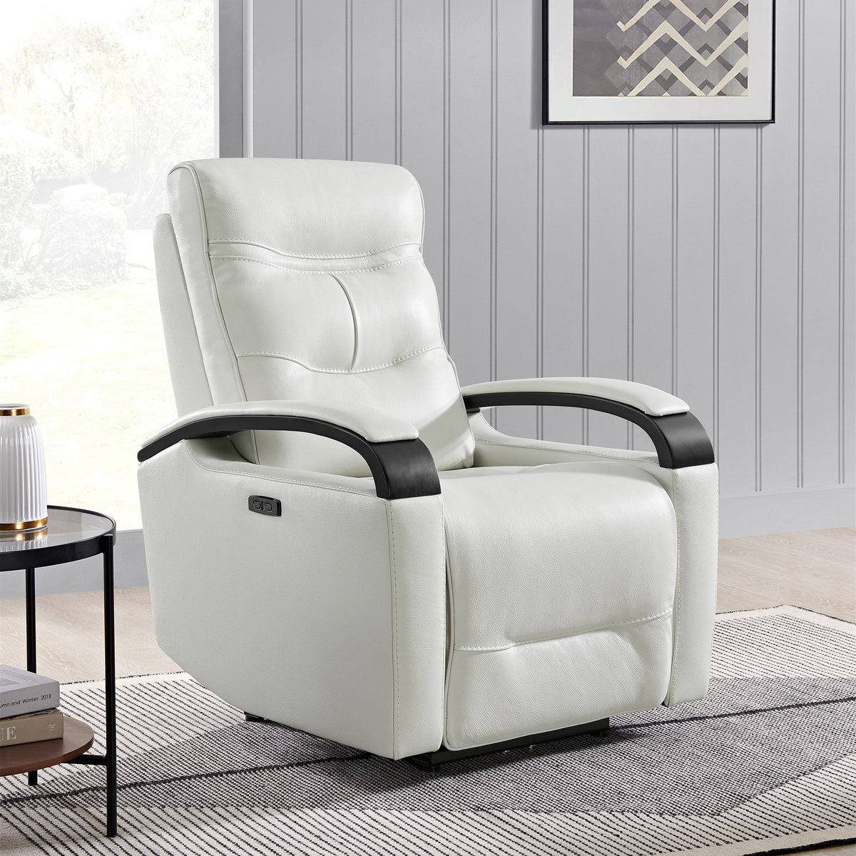 Gilman Creek Canmore Leather Power Recliner with Power Headrest