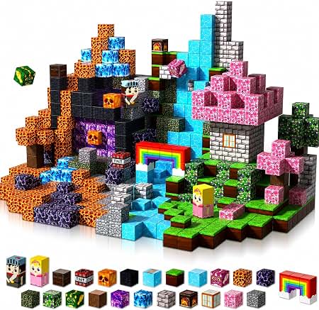 Magneverse 150 PCS 0.8in Magnetic Blocks