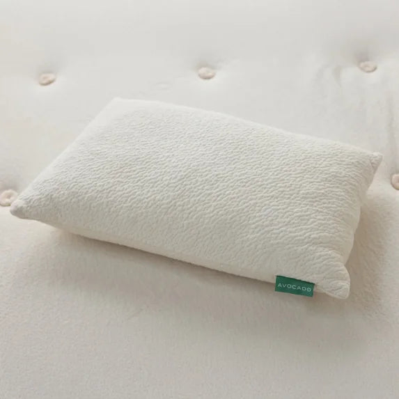 Avocado Organic Pillow With Natural Latex and Kapok Fill