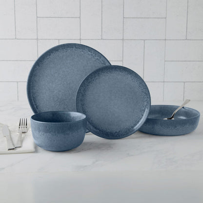 Denmark 16-PieceDinnerware Set Gray