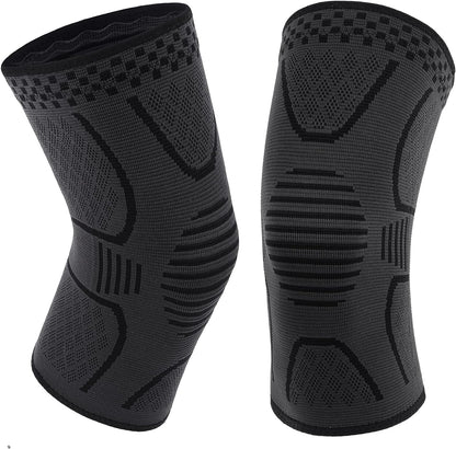 Double Couple Copper Knee Compression Sleeve, 2 Pack, Small
