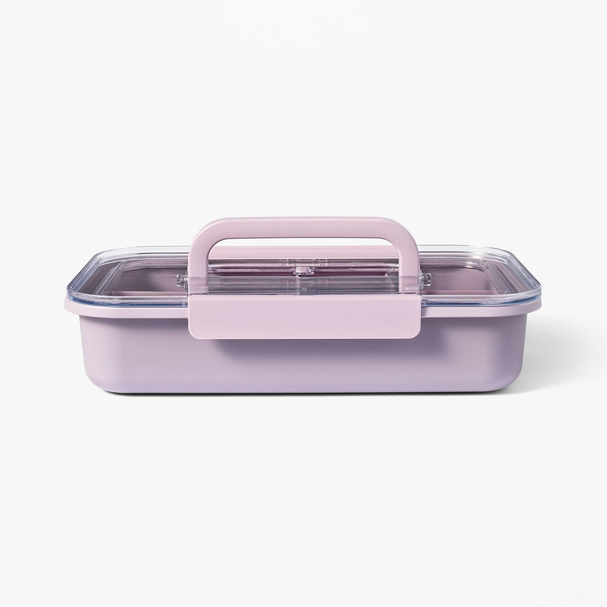 Large Plastic Snacklebox Lavender - Figmint
