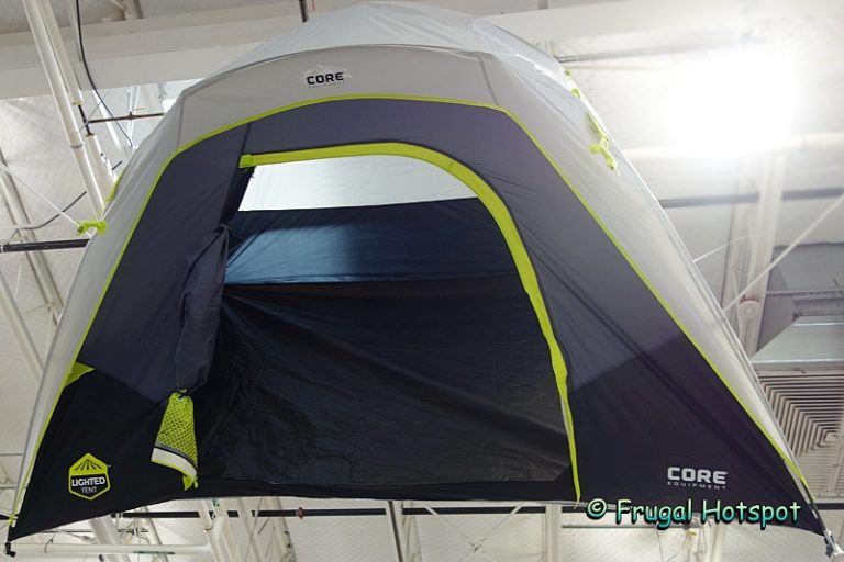 Core equipment 6 person lighted dome tent