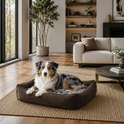 Tempur-Pedic Dual Sided Pet Bed, Brown
