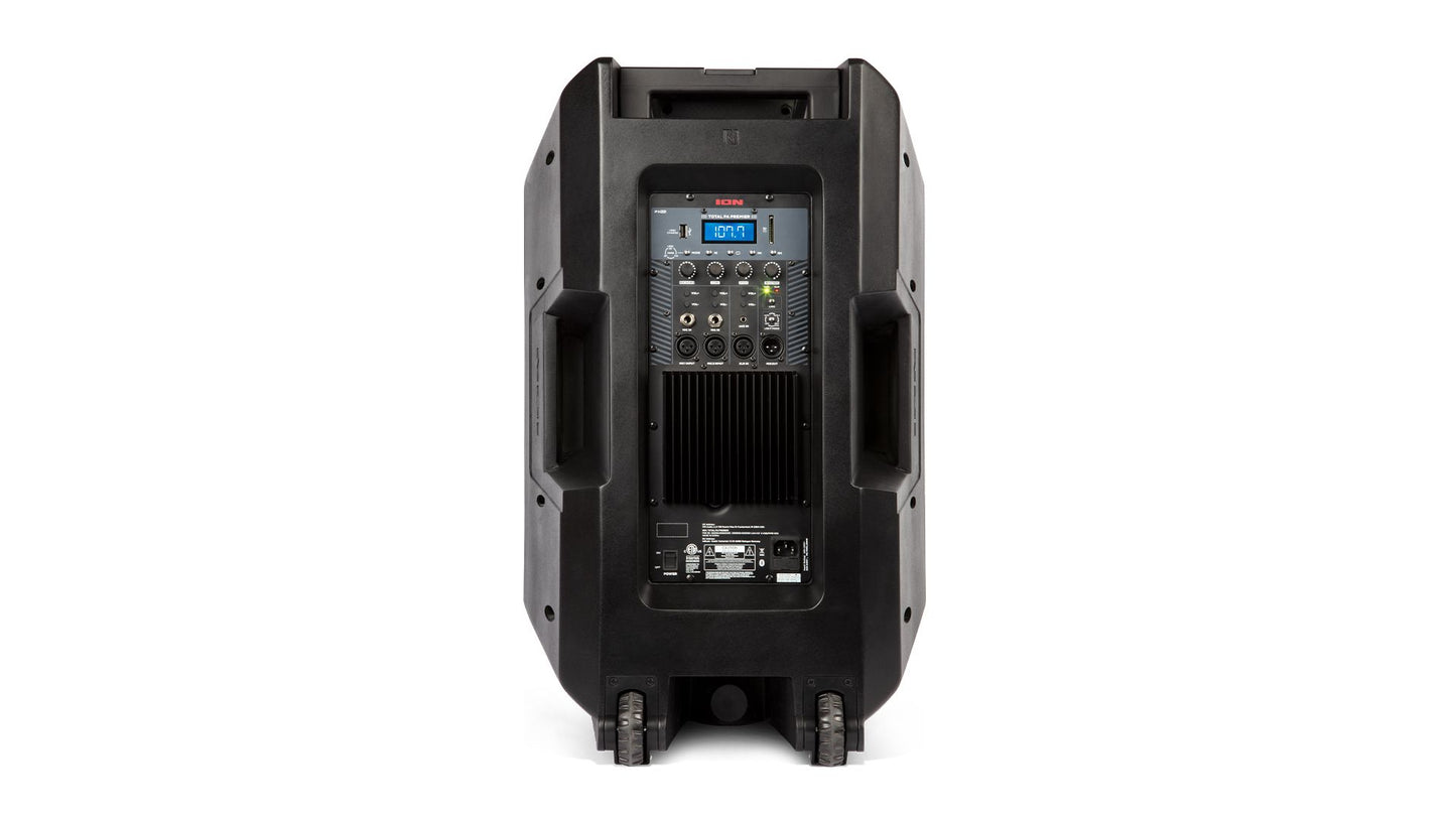 ION Audio Total PA Premier 500W Bluetooth PA Speaker System with Lights and Microphone