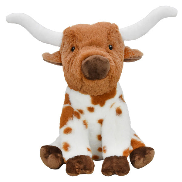 Multipet Highland Cow Plush Dog Toy, Assorted