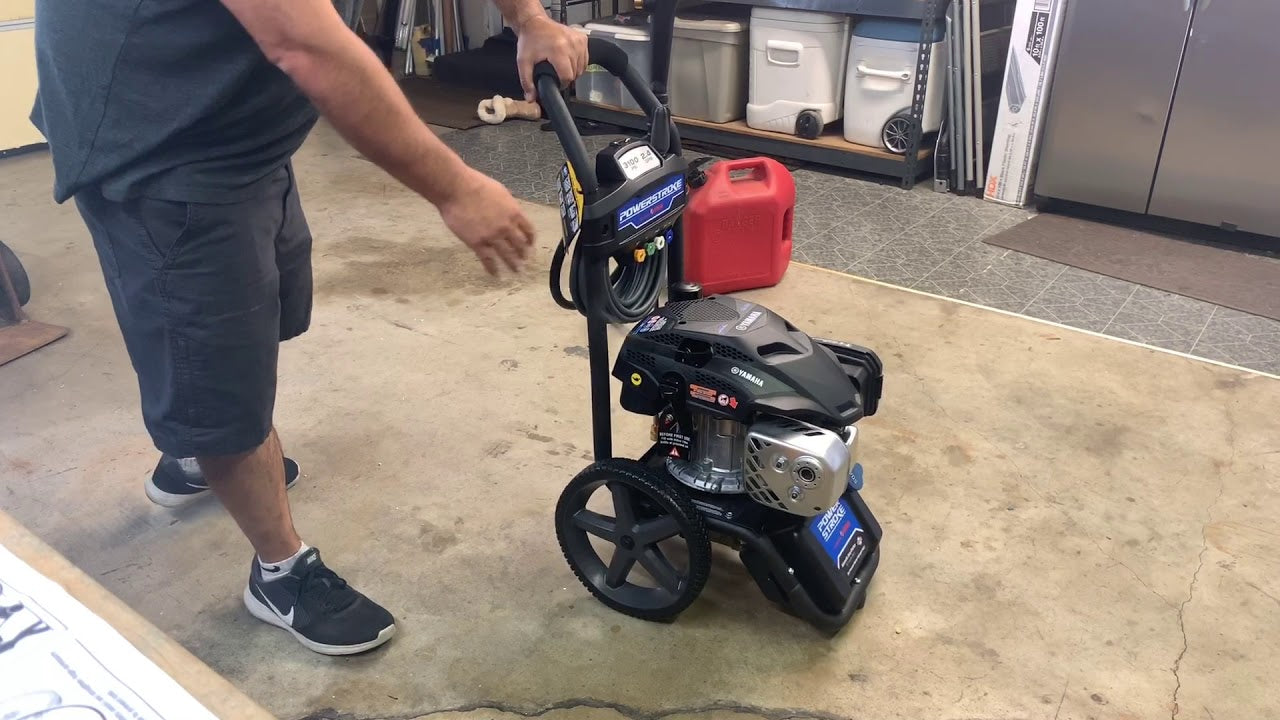 Yamaha 3100 PSI Gas Pressure Washer
