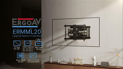 Ergoav Full Motion 43-90"