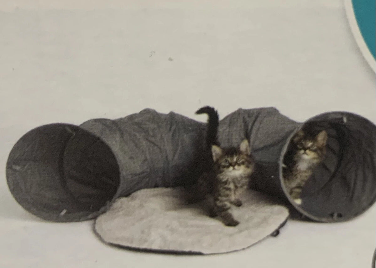 Companion Gear Cat Tunnels with Cushion, 2-pack