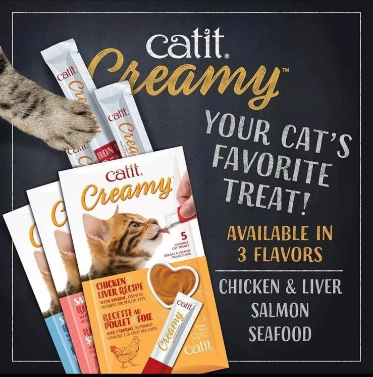 Catit Creamy Lickable Cat Treats