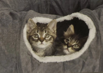 Companion Gear Cat Tunnels with Cushion, 2-pack